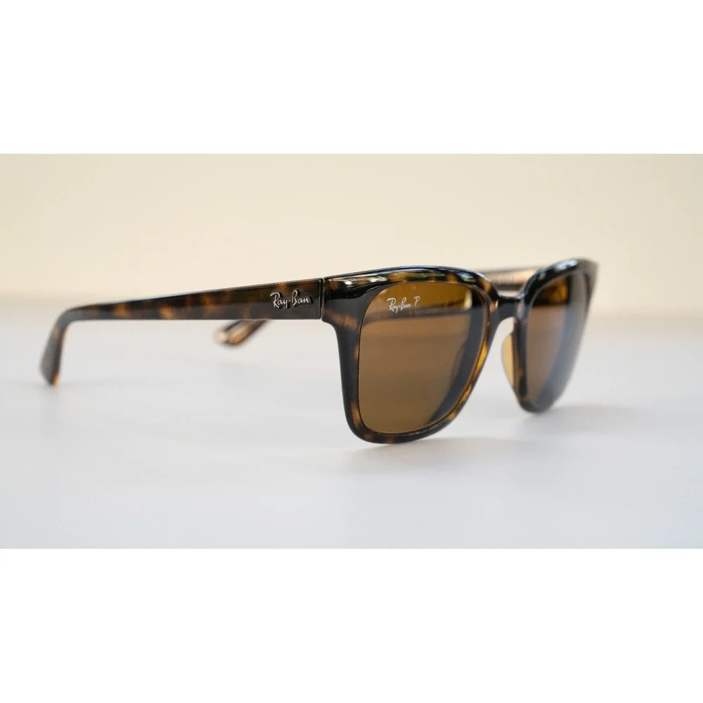 Ray Ban RB4323 710/33 Eyeglasses Brown Tortoise Frames Only 51-20-150 Italy - Picture 7 of 13